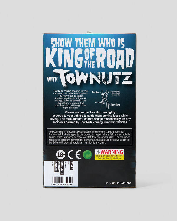 MDI Chrome Tow Nutz for Unisex