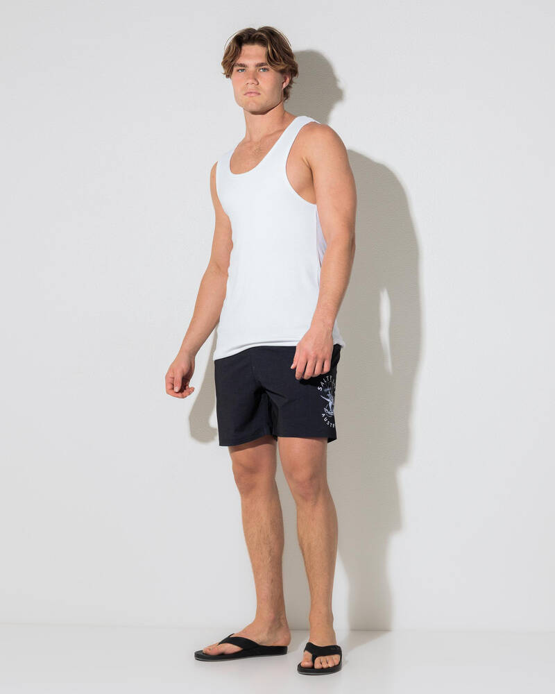 Salty Life Hammerhead Elastic Waist Board Shorts for Mens
