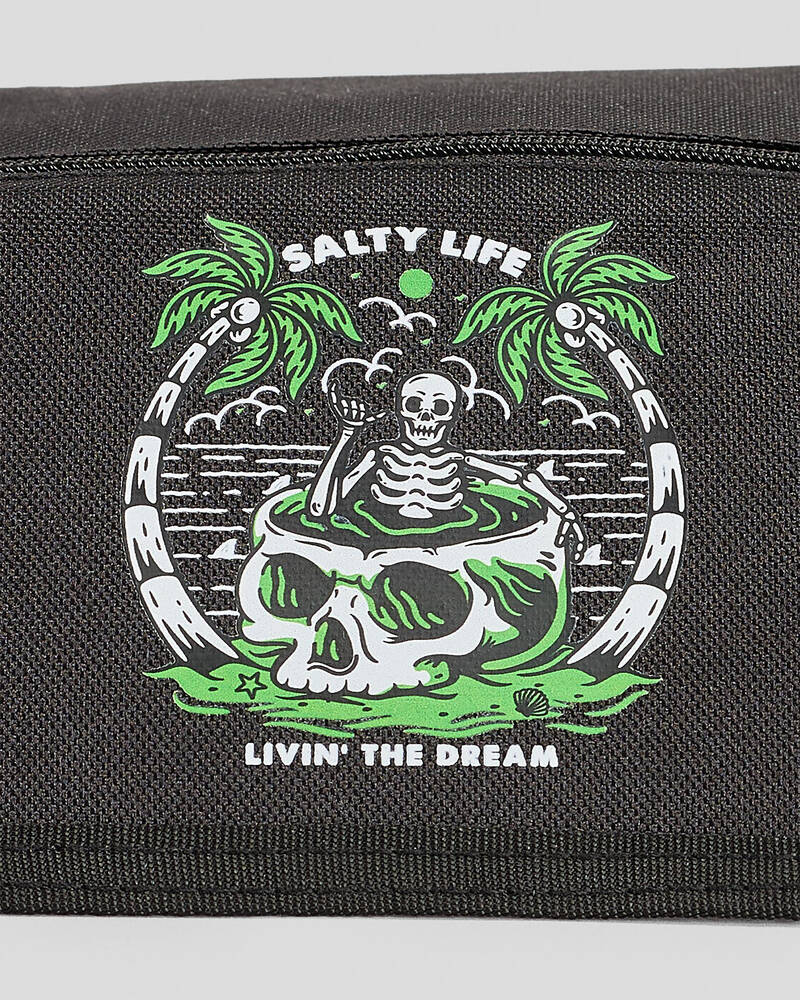 Salty Life Hidden Utopia Tri-fold Wallet for Mens