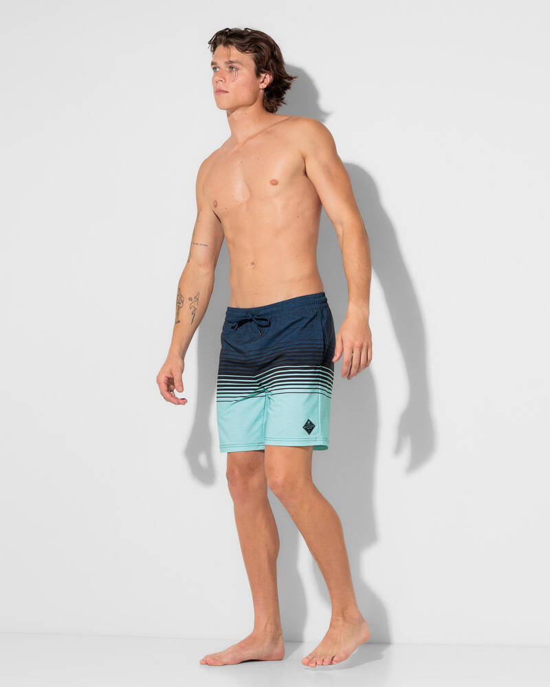 Skylark Strata Elastic Waist Shorts for Mens