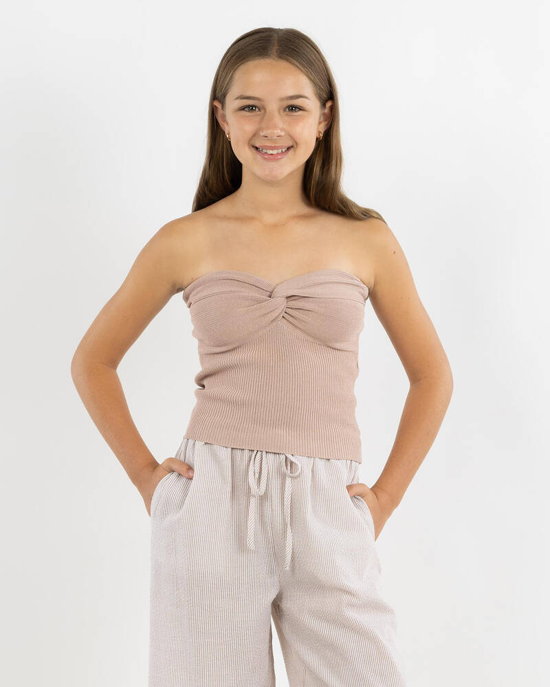 Mooloola Girls' Bianca Knit Tube Top for Womens
