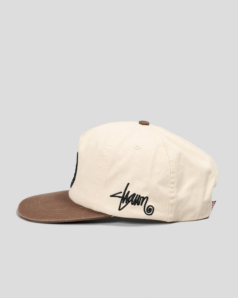 S-Double S-Dot Snapback Cap for Mens