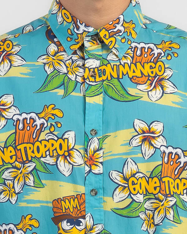 Milton Mango Gone Troppo Short Sleeve Shirt for Mens