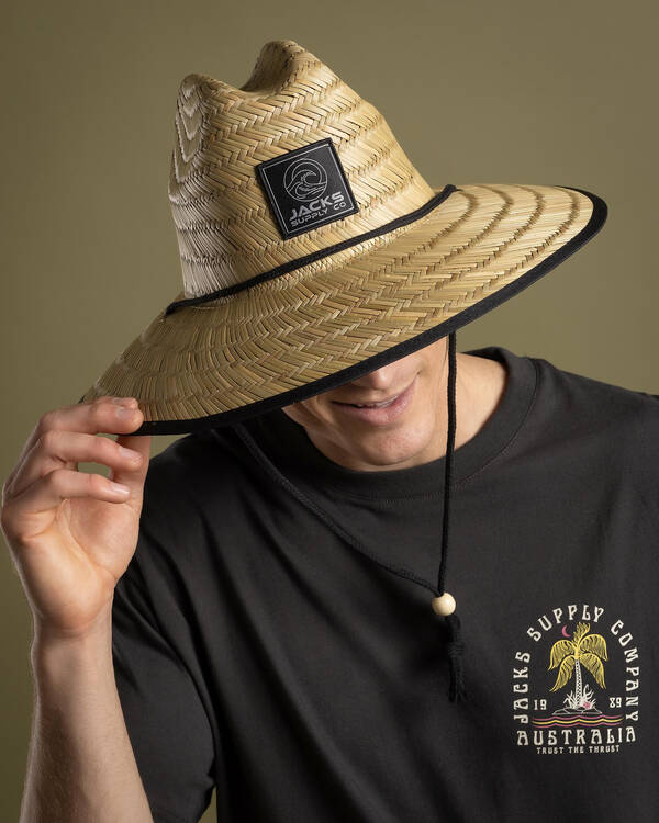 Jacks Split Straw Hat for Mens
