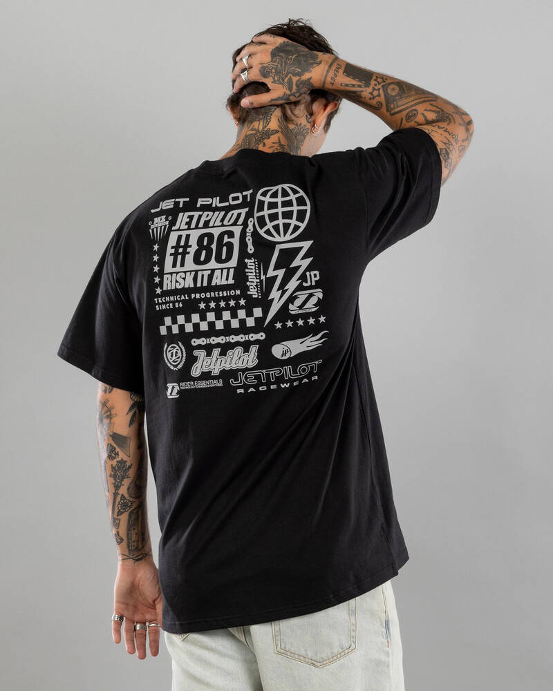 Jetpilot Progression T-Shirt for Mens