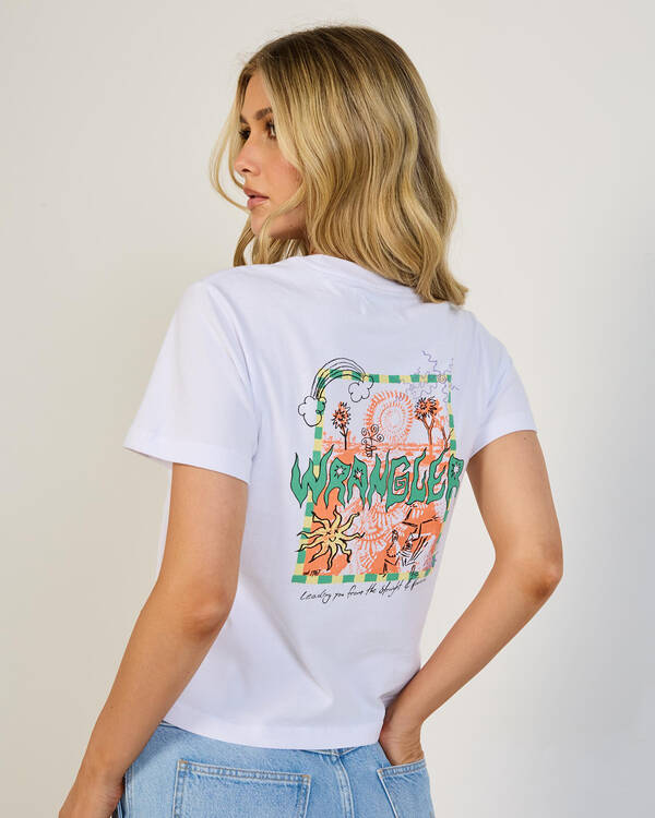 Wrangler Fossilised Shrunken T-Shirt for Womens