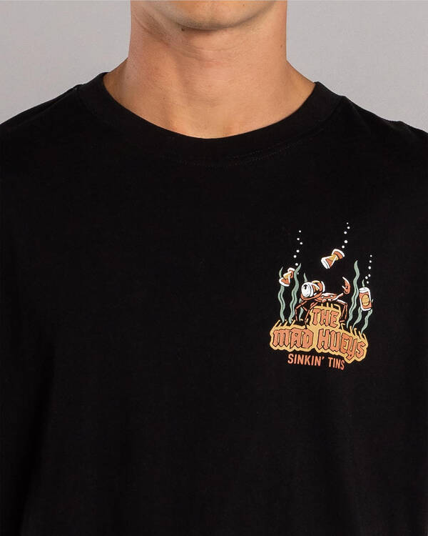 The Mad Hueys Sinkin Tins T-Shirt for Mens