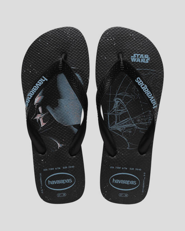 Havaianas Kids' Star Wars Darth Vader Thongs for Mens