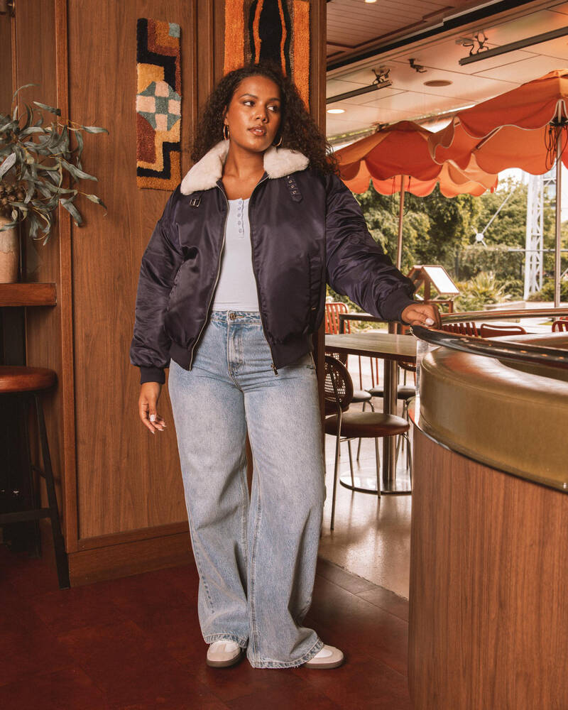 Ava And Ever Malibu Bomber Jacket for Womens