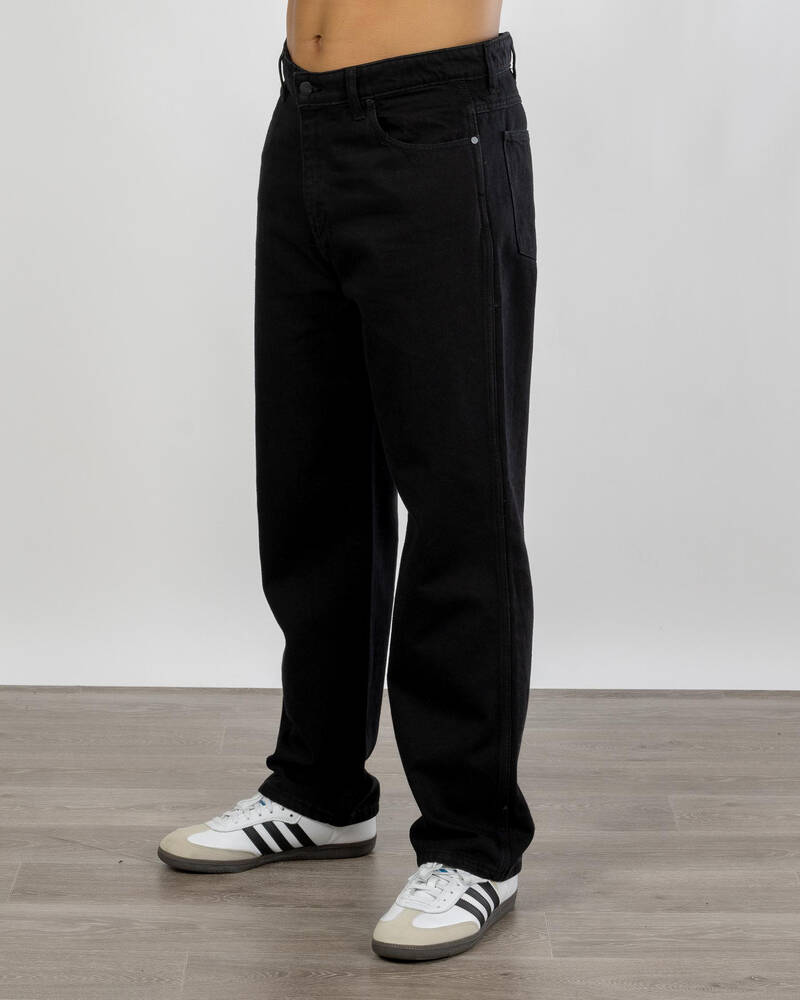 Wrangler Slacker Relaxed Straight Jeans for Mens