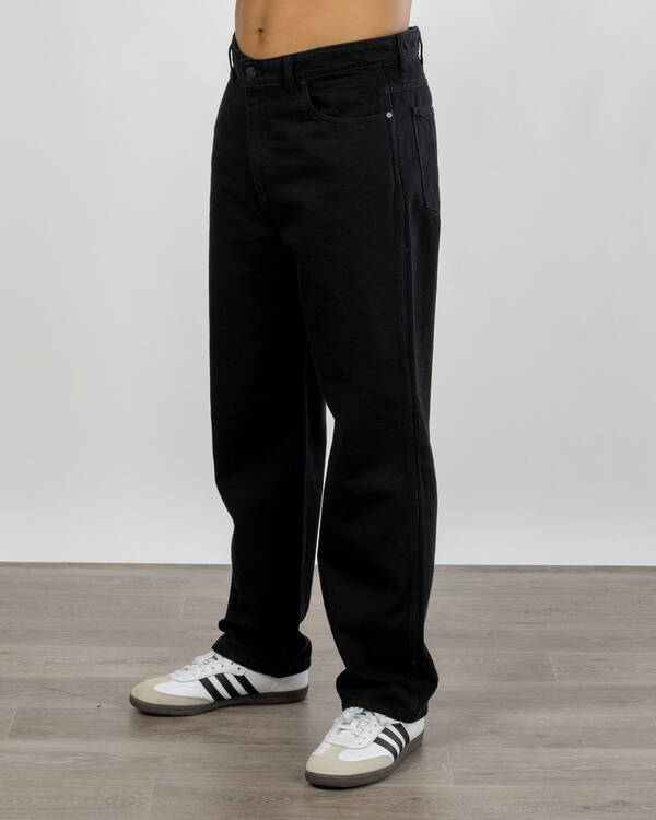 Wrangler Slacker Relaxed Straight Jeans for Mens
