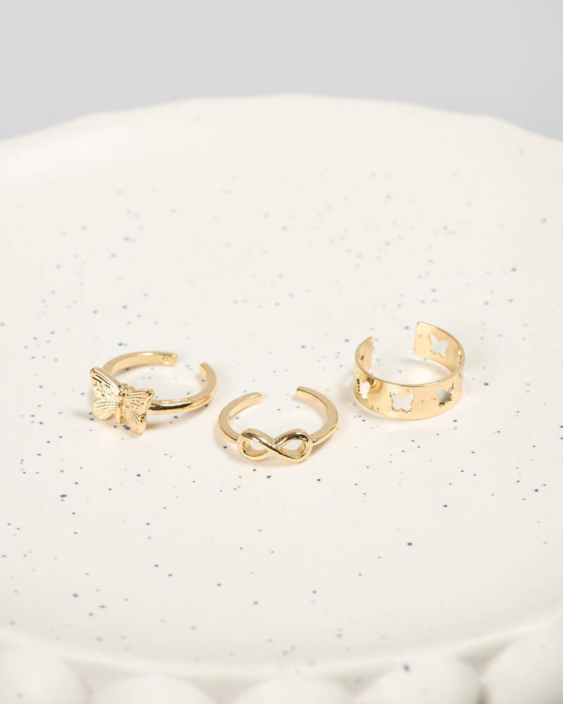 Karyn In LA Wendy Toe Ring Pack for Womens