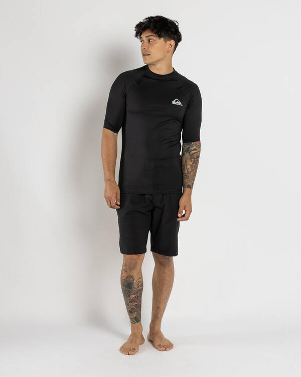 Quiksilver Everyday UPF50 Short Sleeve Rash Vest for Mens