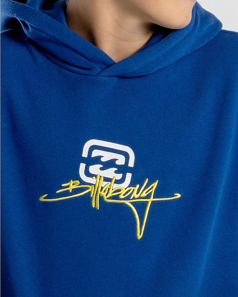 Billabong Boys' OG Script Pop Hoodie for Mens