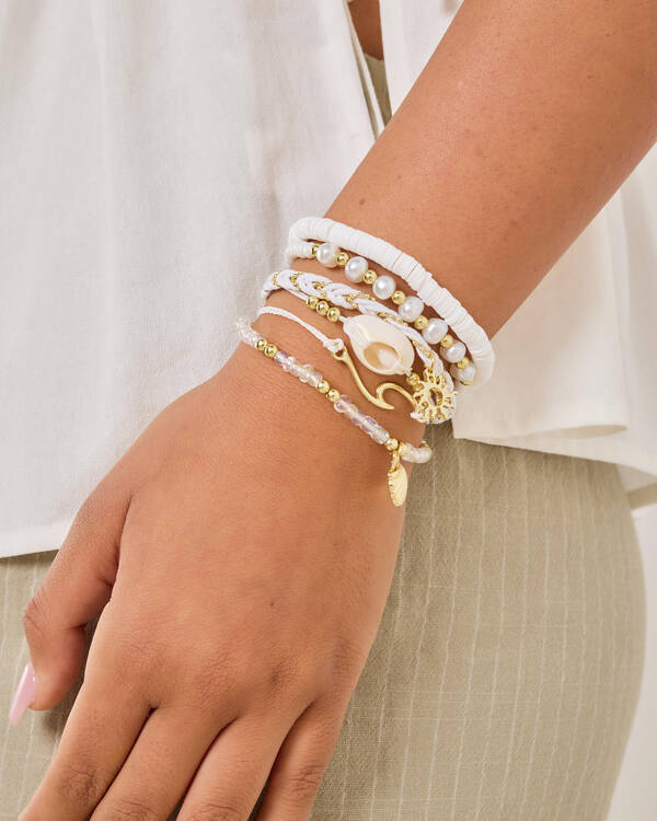 Karyn In LA Whitehaven Wristband Pack for Womens