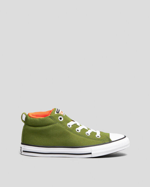 Converse Junior Boys' CTAS Street Mid Shoes for Mens