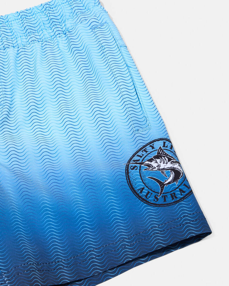 Salty Life Toddlers' Soft Wave Elastic Waist Shorts for Mens