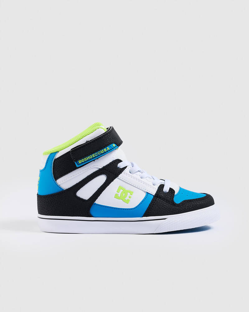 DC Shoes Boys' Pure Hi-Top EV Shoes for Mens