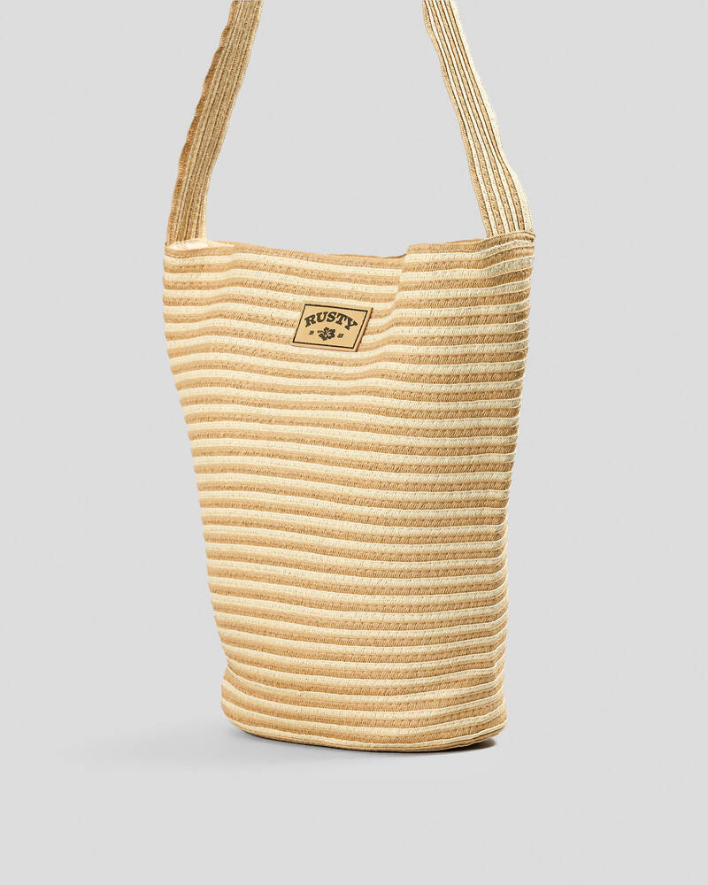 Rusty Brighton Straw Beach Bag for