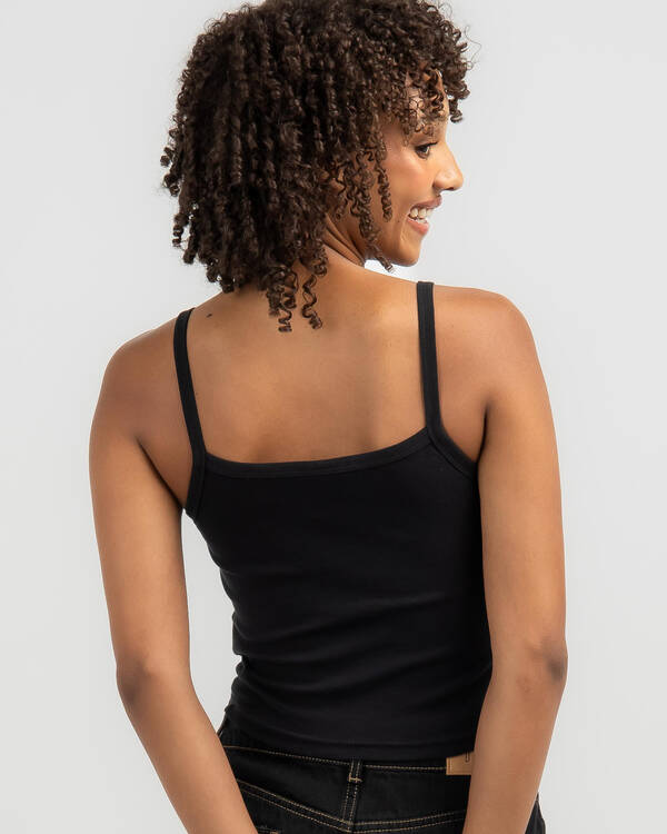 Stussy Graffiti Rib Singlet for Womens