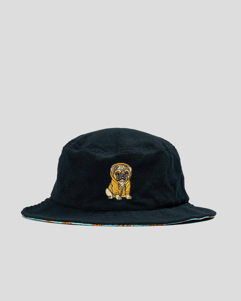 Lucid Smug Pug Bucket Hat for Mens