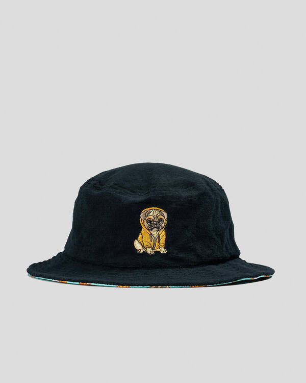 Lucid Smug Pug Bucket Hat for Mens