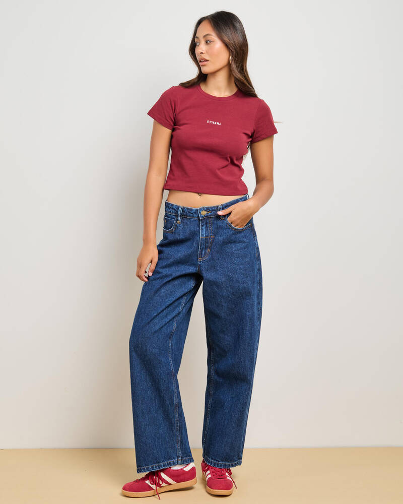 Thrills Minimal Thrills Mini T-Shirt for Womens