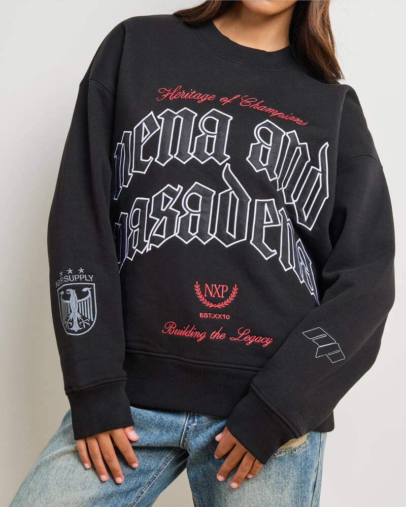 Nena & Pasadena Buyout Box Fit Sweatshirt for Womens