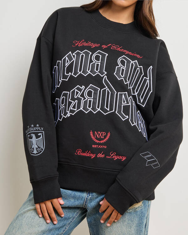 Nena & Pasadena Buyout Box Fit Sweatshirt for Womens