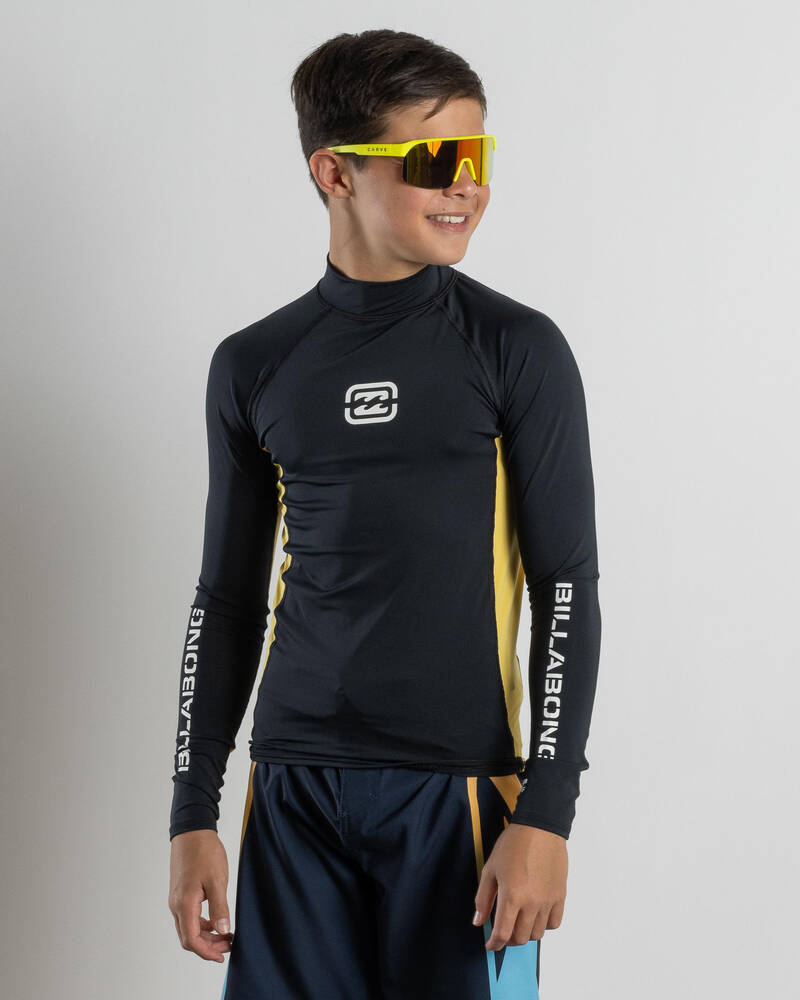 Billabong Boys' Jimmy Long Sleeve Rash Vest for Mens