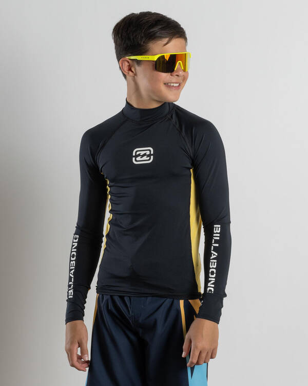 Billabong Boys' Jimmy Long Sleeve Rash Vest for Mens