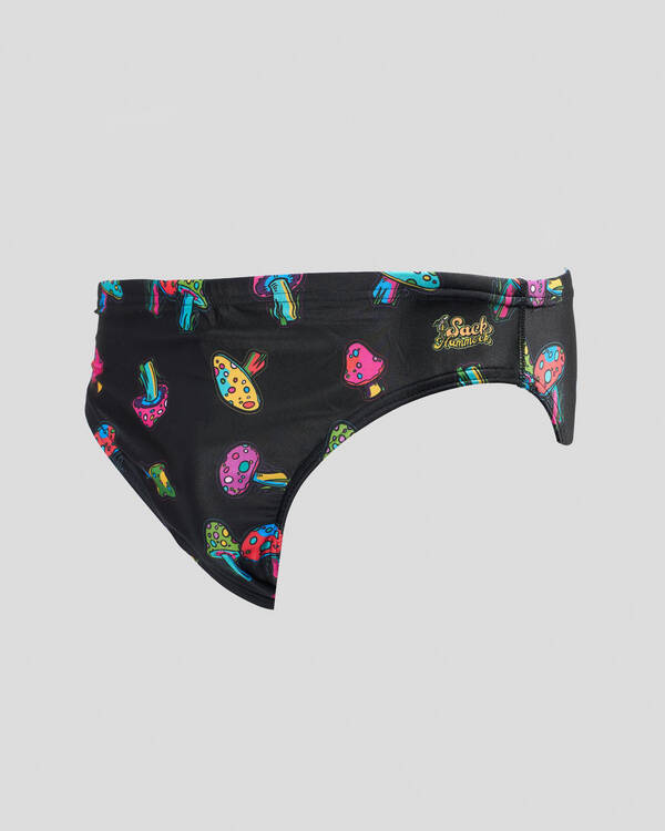 Sack Hammock Shrooms Swim Briefs for Mens