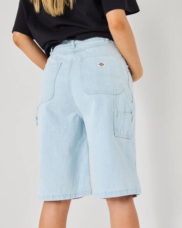 Dickies Light Denim Shorts for Womens