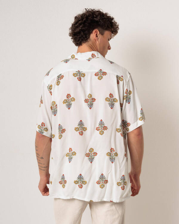 Rhythm Bouquet Short Sleeve Shirt for Mens