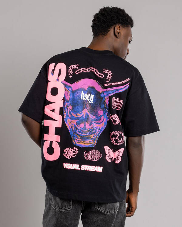 Kiss Chacey Mask Street Fit T-Shirt for Mens