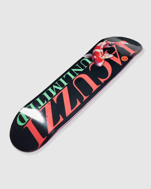 Jacuzzi Unlimited Koi Logo EX7 8.5" Skateboard Deck for Unisex