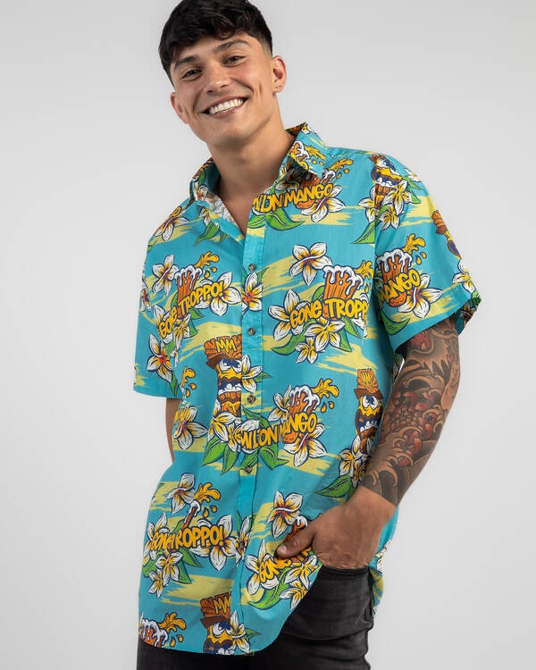 Milton Mango Gone Troppo Short Sleeve Shirt for Mens
