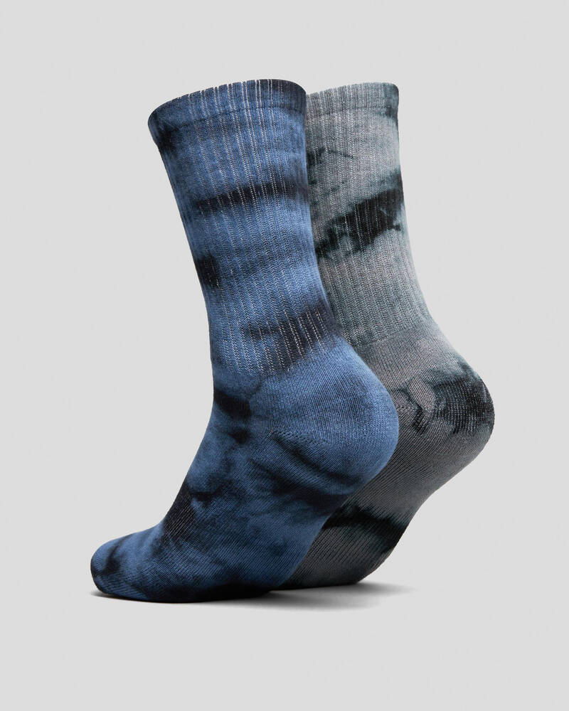 Santa Cruz Boys' Screaming Hand Crew Socks 2 Pack for Mens