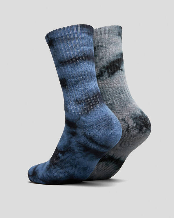 Santa Cruz Boys' Screaming Hand Crew Socks 2 Pack for Mens