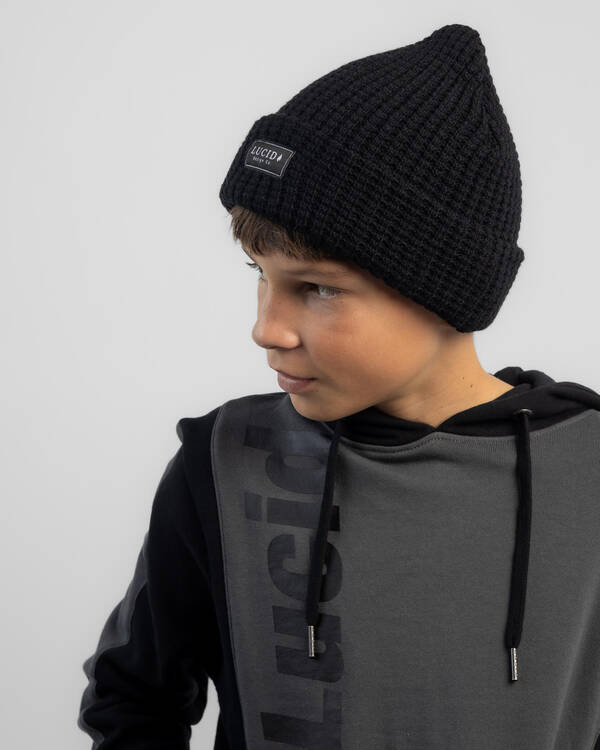 Lucid Boys' Mist Slouch Beanie for Mens