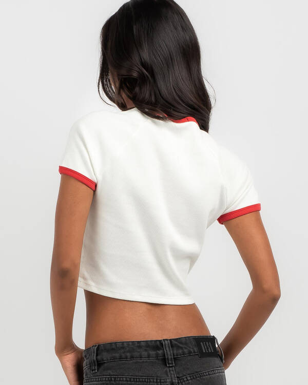 All About Eve Sunset Raglan T-Shirt for Womens