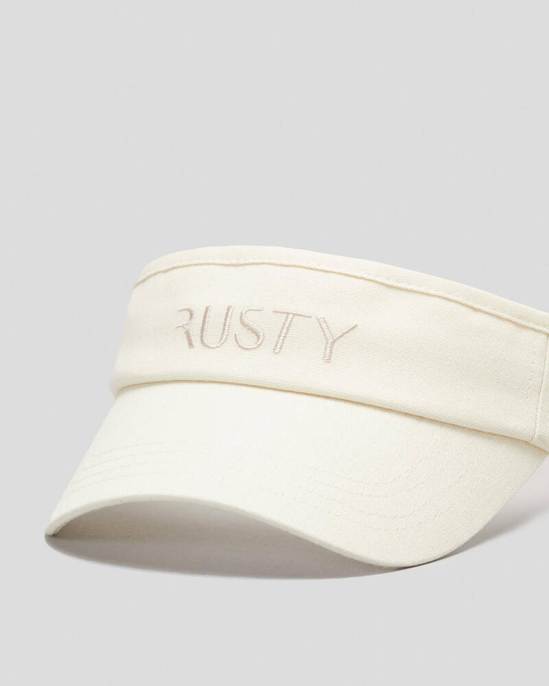 Rusty Gleam Organic Visor for Womens