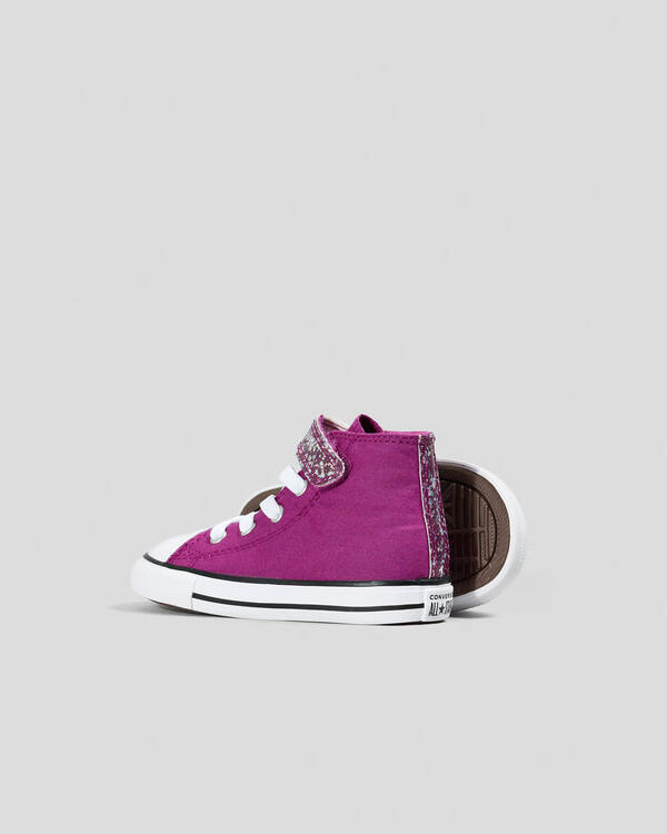 Converse Toddlers' Chuck Taylor All Star Shimmer Easy-On Shoes for Womens
