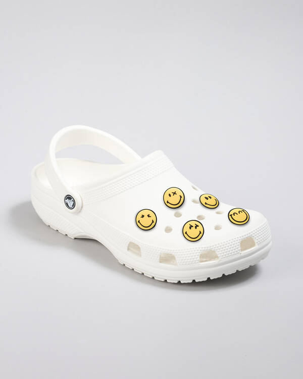 Crocs Smileyworld Jibbitz 5 Pack for Unisex