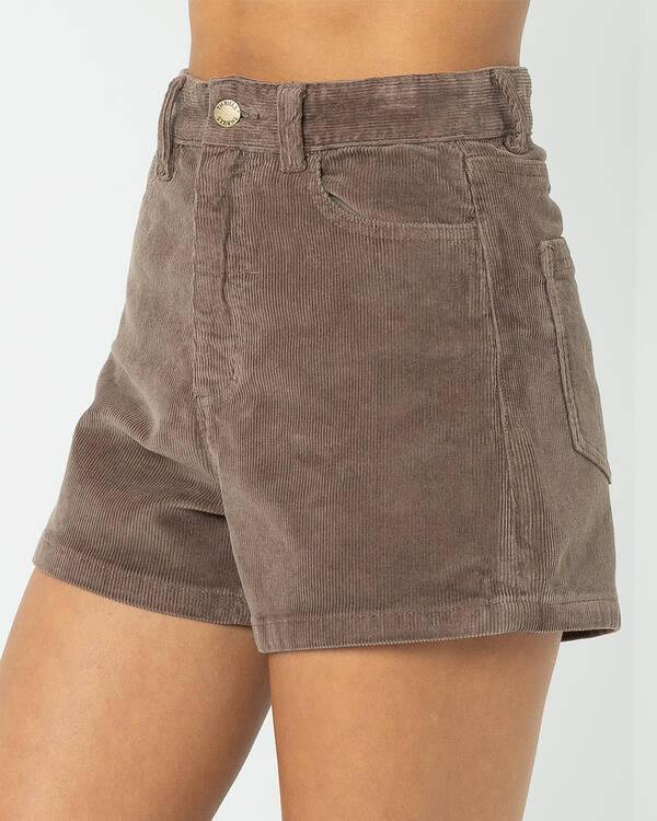 Thrills Erica Cord Short for Womens