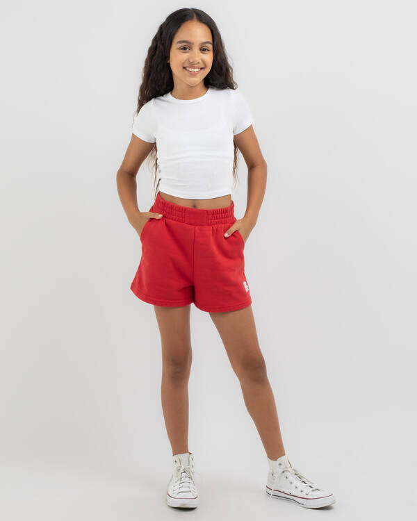 Rusty Girls' Line Fleece Shorts for Womens