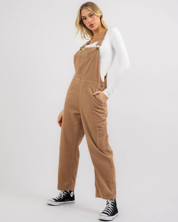 Billabong Leia Cord Overalls for Womens