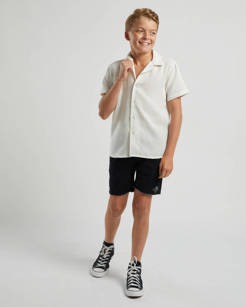 Skylark Boys' Bahamas Short Sleeve Shirt for Mens