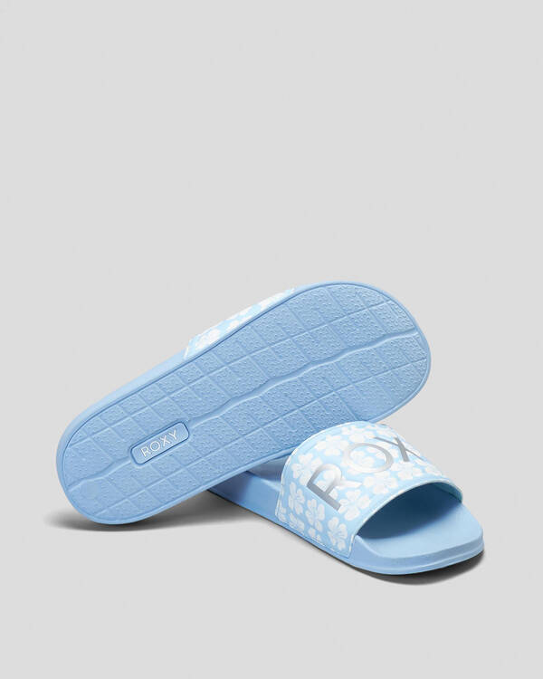 Roxy Girls' Roxy Slippy Slide Sandals for Womens
