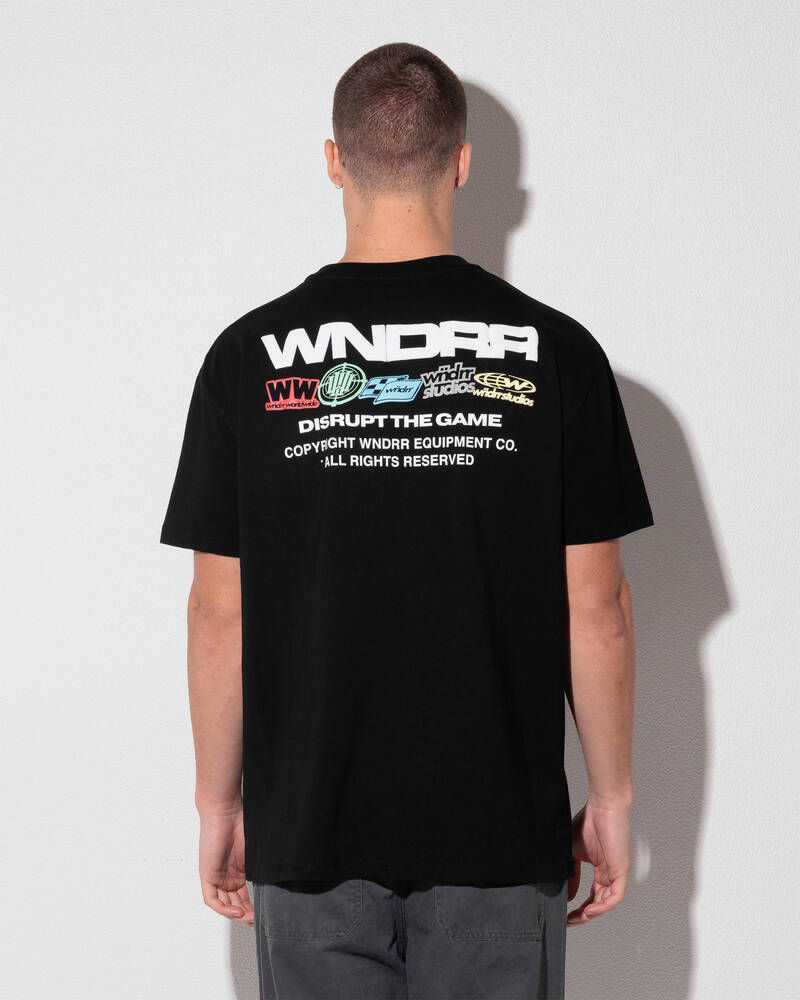 Wndrr Mark Box Fit T-Shirt for Mens